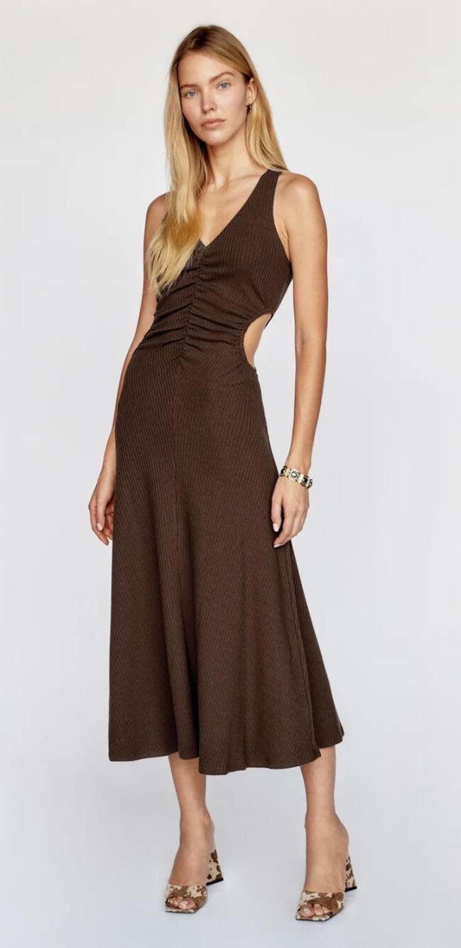 Reformation Brynlee Knit Dress Size XS